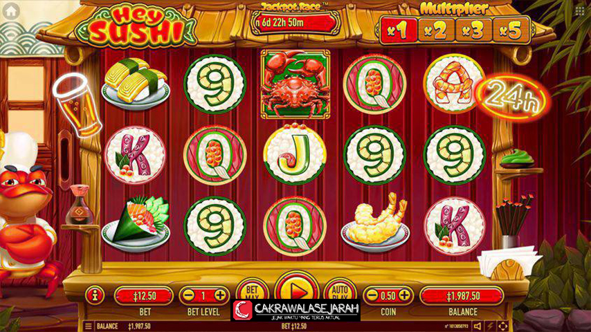 Slot Hey Sushi: Game dengan Wild Paling Trend Jackpot