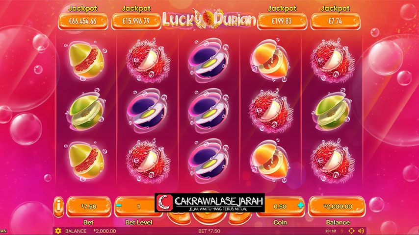 Slot Durian Lucky: Menangkan Jackpot Besar