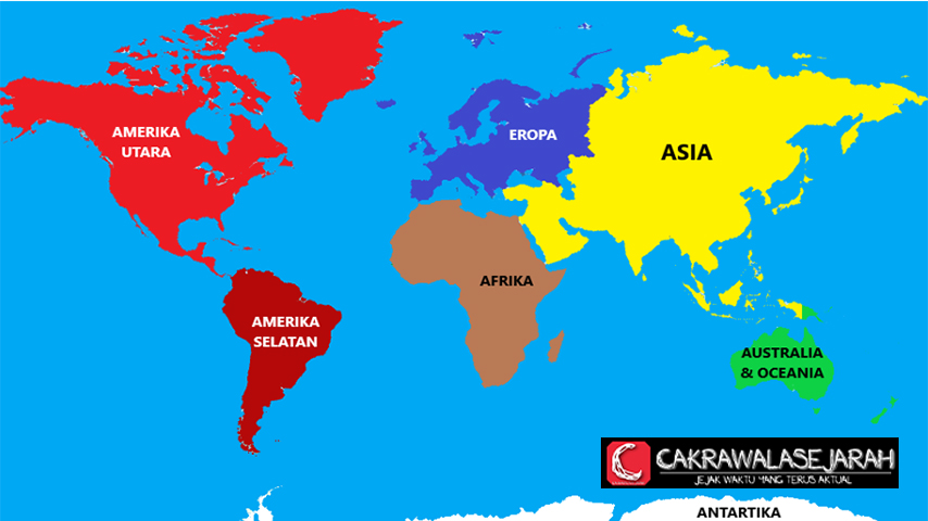 Asal Usul Nama Benua: Sejarah yang Terlupakan