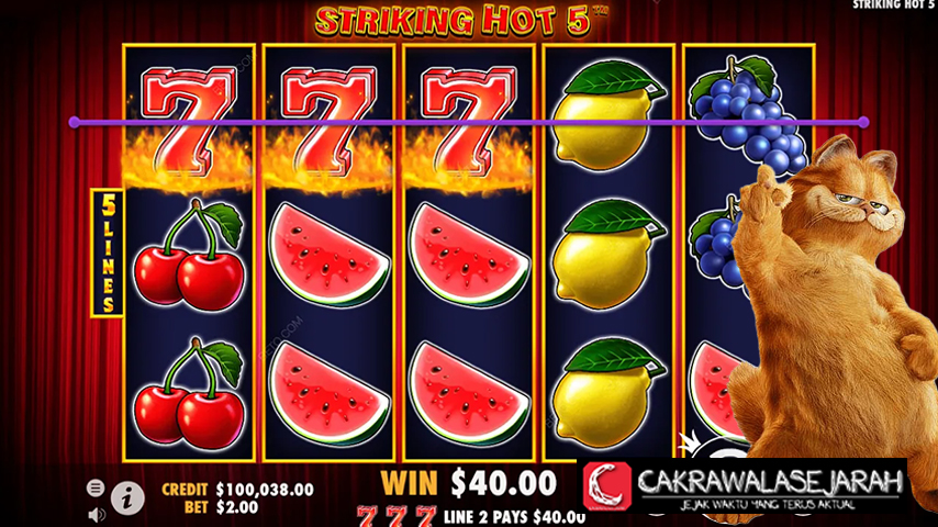 Striking Hot 5: Slot dengan Jackpot Instan