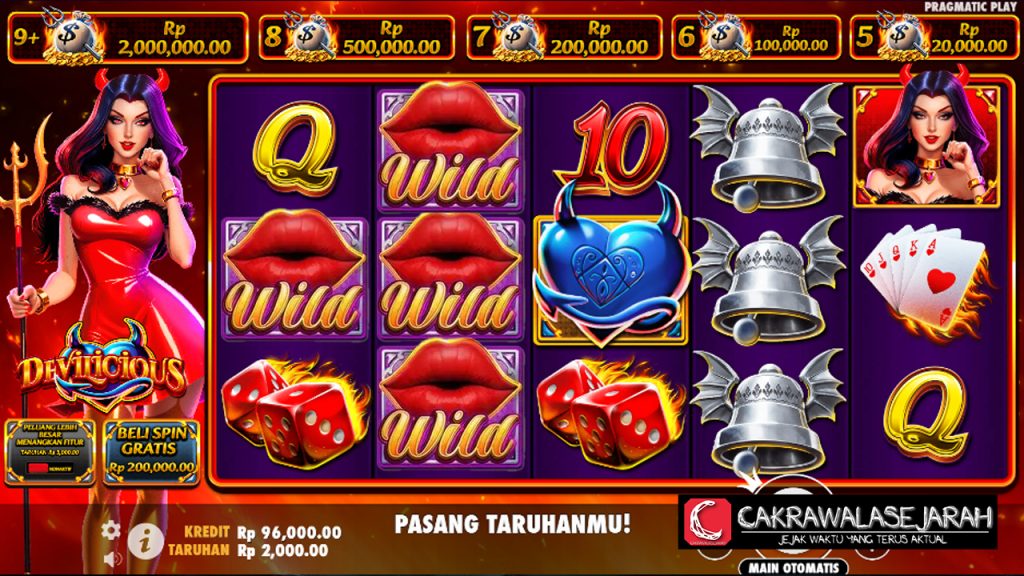 Devilicious Slot: Rasakan Pesona Iblis dan Hadiah Menggoda!