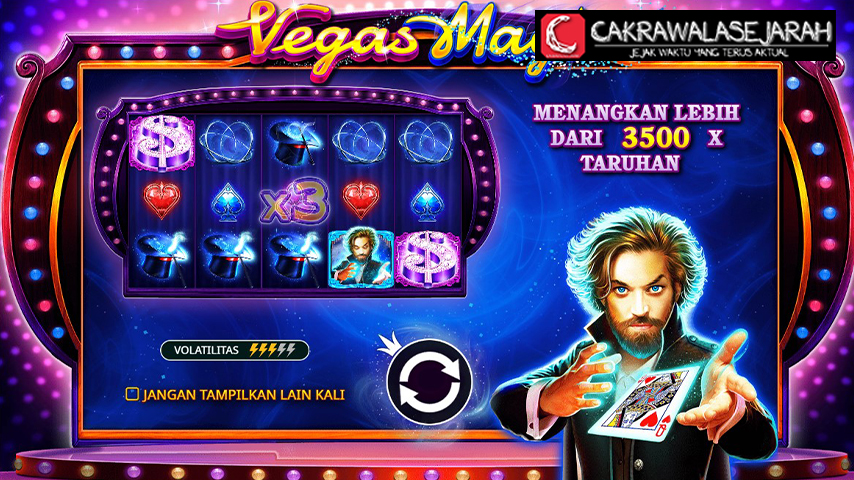 Slot Vegas Magic: Peluang Perkalian hingga 3500x