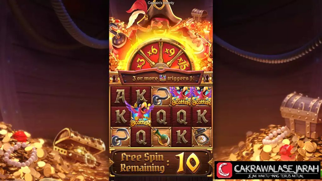 Captain's Bounty: Uji Keberuntungan di Lautan Lepas, Slot Gacor!