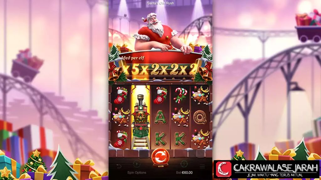 Santas Gift Rush Buka Hadiah dan Menangkan Bonus Fantastis!